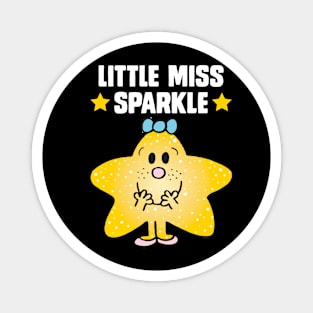 LITTLE MISS SPARKLE Magnet